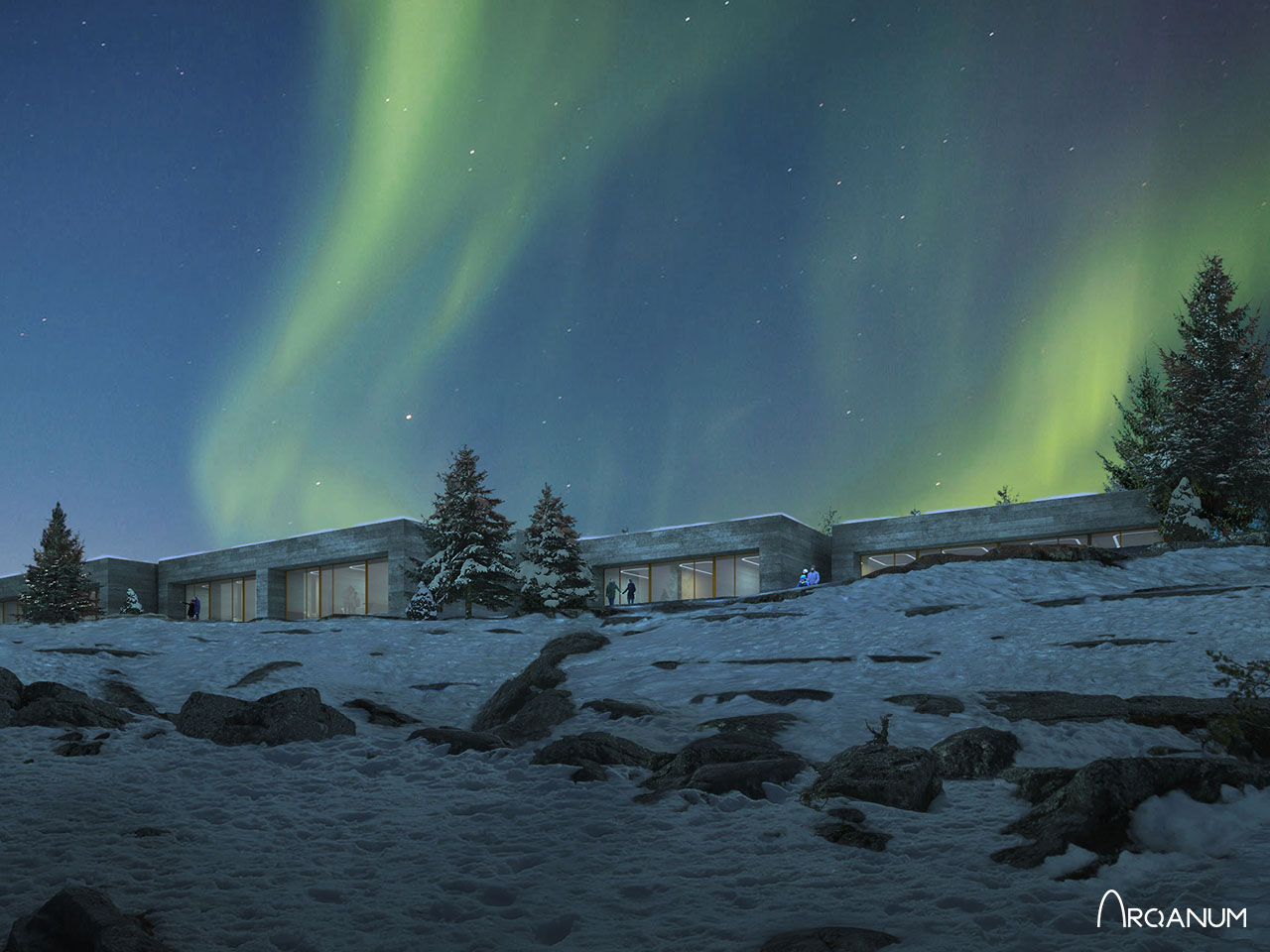 Hotel en Rovaniemi, exterior